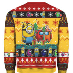 4du8r1ppp8mcsr0bp2ld917nv0 APCS colorful back Among Us Minion ugly Christmas sweater