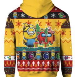 4du8r1ppp8mcsr0bp2ld917nv0 FPAHDP colorful back Among Us Minion ugly Christmas sweater