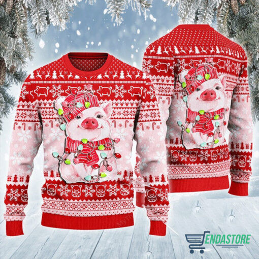 5 01a5d78ce170ecffcaef1fff4ae32091 Pig Christmas 3D Christmas sweater