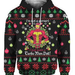 50ej0fgenta7tpln4gn6ppvouo FPAHDP colorful front I'm not a pervert i just want a Turbo Man doll Christmas sweater