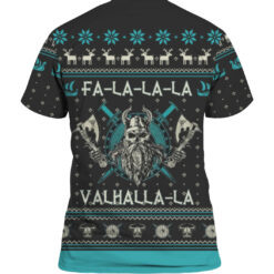 5772k8qkh2g3p88vu4o8b3kl0b APTS colorful back Viking Fa la la la valhalla la Christmas sweater