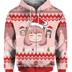 5a9u99ug3kbf9u1a3mbq4tk6bg FPAZHP colorful front Spy X Family Anya Anyas heh face ugly Christmas sweater