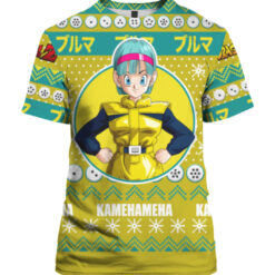5ccutp85fmvo82mmvkegtpliuj APTS colorful front Bulma Anime ugly Christmas sweater