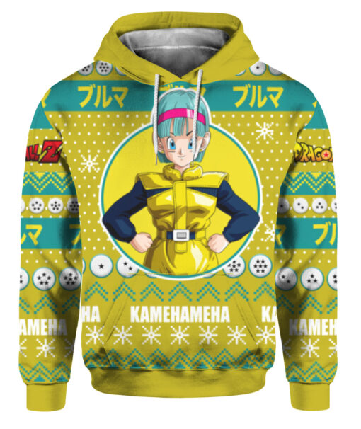 5ccutp85fmvo82mmvkegtpliuj FPAHDP colorful front Bulma Anime ugly Christmas sweater