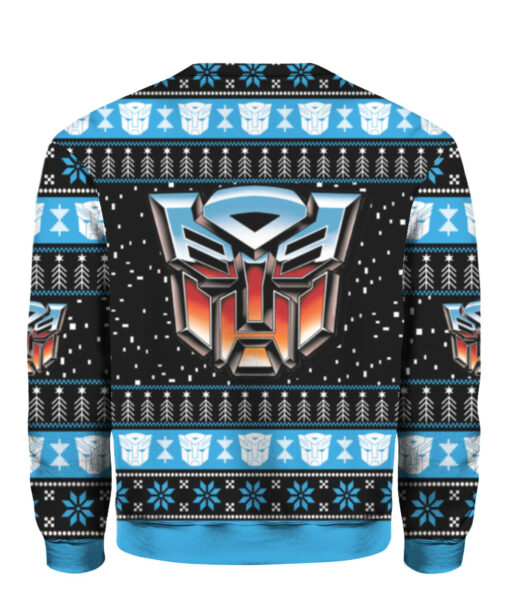 5ljenl08t70a1i6np3ihjged1h APCS colorful back Optimus Prime Christmas sweater