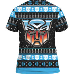 5ljenl08t70a1i6np3ihjged1h APTS colorful back Optimus Prime Christmas sweater