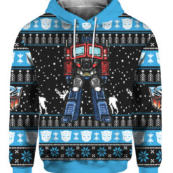 5ljenl08t70a1i6np3ihjged1h FPAHDP colorful front Optimus Prime Christmas sweater