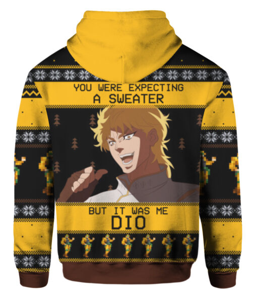 5qige49ro4tes6hip77tik0i2i FPAHDP colorful back You were expecting a sweater but it was me Dio Christmas sweater