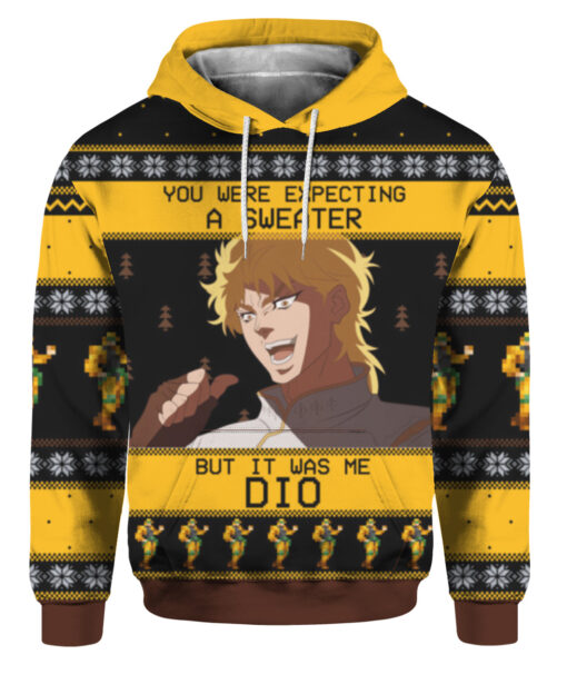 5qige49ro4tes6hip77tik0i2i FPAHDP colorful front You were expecting a sweater but it was me Dio Christmas sweater