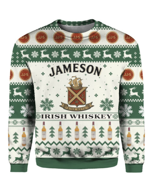 5skk1q4324jbjrvc6u03fuo0ii APCS colorful front Jameson irish whiskey Christmas sweater