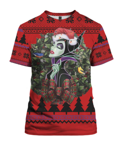 6ia7k3rurpsaujjqjkglgolr2p APTS colorful front Cartoon Maleficent Noel ugly Christmas sweater