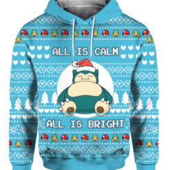 6jh1jrkrt06thnfsv0ebeo7apk FPAHDP colorful front All is calm all bright snorlax Christmas sweater