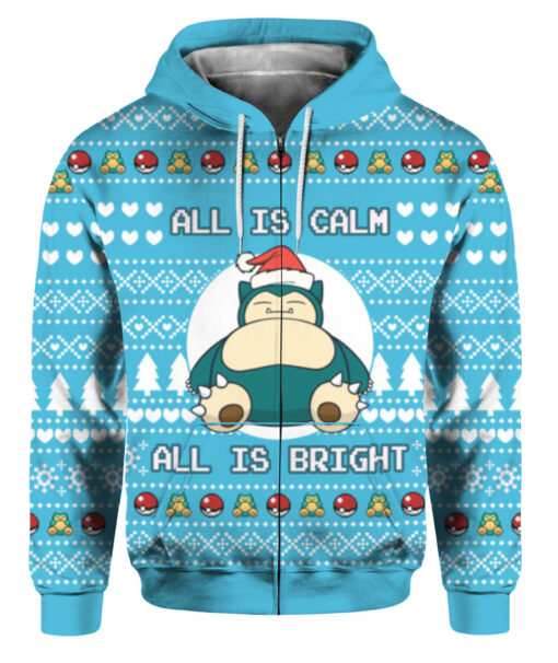 6jh1jrkrt06thnfsv0ebeo7apk FPAZHP colorful front All is calm all bright snorlax Christmas sweater