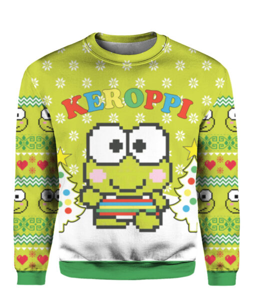 6jipclmf2qju61sal26g58nts0 APCS colorful front Sanrio Keroppi Christmas sweater
