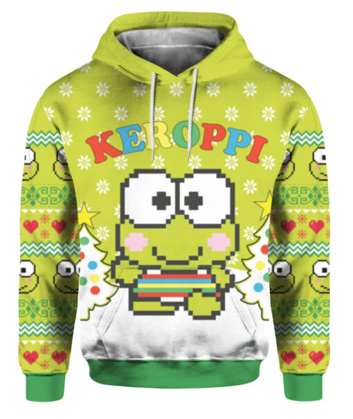 6jipclmf2qju61sal26g58nts0 FPAHDP colorful front Sanrio Keroppi Christmas sweater