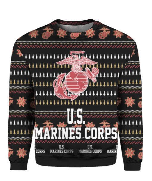 6oq5353jnv6gor58sj49b8ud2u APCS colorful front US Marine Corps Christmas sweater