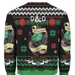 6vr08jjmecvr4u6224ubmhj320 APCS colorful back Dungeons and Dragons ugly Christmas sweater