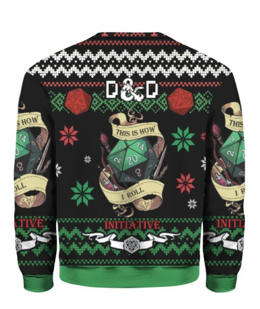 6vr08jjmecvr4u6224ubmhj320 APCS colorful back Dungeons and Dragons ugly Christmas sweater