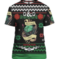 6vr08jjmecvr4u6224ubmhj320 APTS colorful front Dungeons and Dragons ugly Christmas sweater