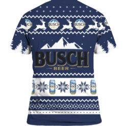 71juoa1mosf0siuahh523gprj4 APTS colorful back Busch Beer ugly Christmas sweater