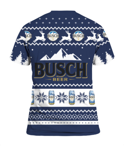71juoa1mosf0siuahh523gprj4 APTS colorful back Busch Beer ugly Christmas sweater