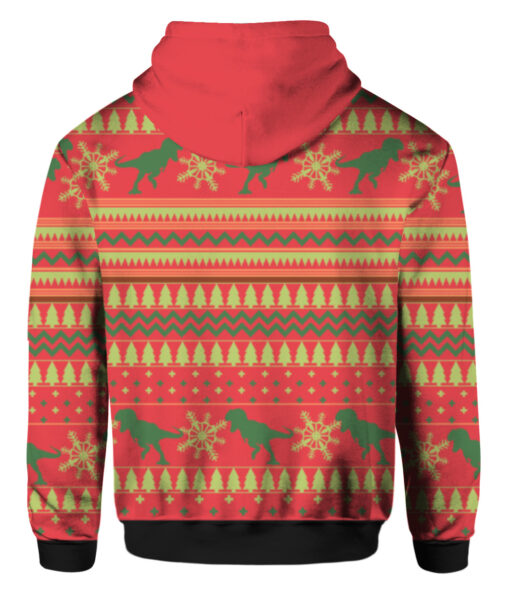 741a5ufaqomgjsvpeskhc6vjkh FPAHDP colorful back Dinosaur have a dino mite Christmas sweater