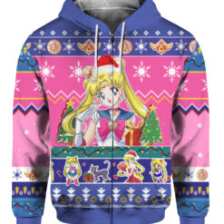 7b20t3h5tc7q2tlo6pejv29ih3 FPAZHP colorful front Sailor Moon ugly Christmas sweater