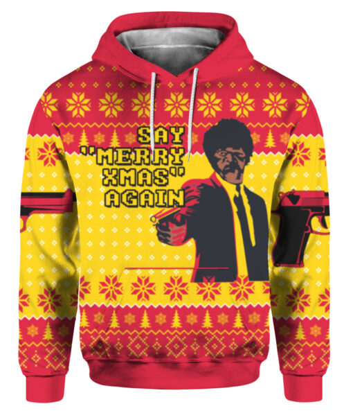 7b5llqgn02g1sh3joom5hneffv FPAHDP colorful front Say merry xmas again Christmas sweater
