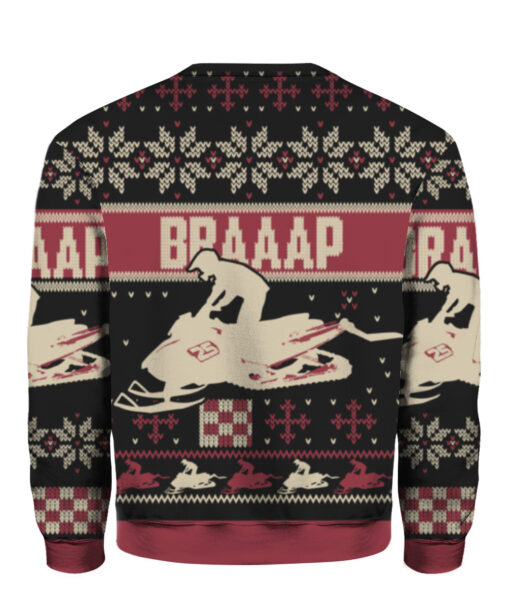 7hl4fb1qhpgl0tsgfv52kjfq5k APCS colorful back Braaap Snowmobile Christmas sweater