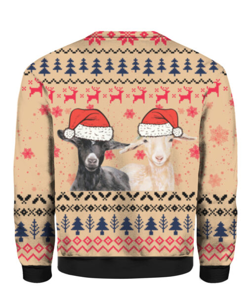 7u60i3j4jm16vnv2dsovdh54al APCS colorful back Burgerprints Dear Santa just bring Goats Christmas sweater