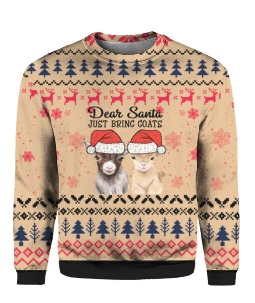 7u60i3j4jm16vnv2dsovdh54al APCS colorful front Burgerprints Dear Santa just bring Goats Christmas sweater