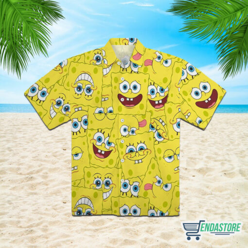 Burgerprints spongebob hawaiian shirt 1 Spongebob hawaiian shirt