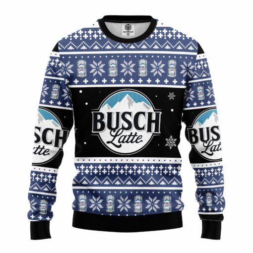 Busch Latte 2 ugly christmas sweater 0 Busch Latte ugly Christmas sweater