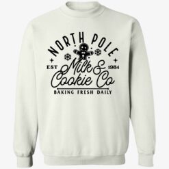 Endas Gingerbread North pole milk and cookie co 3 1 Gingerbread North pole milk and cookie co baking fresh daily hoodie