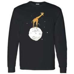 Endas Lets game it out giraffe moon 4 1 Let's game it out giraffe moon hoodie