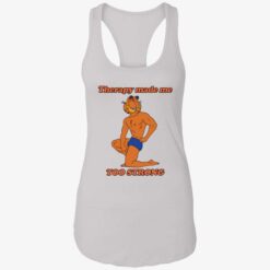 Endas ao trang Garfield Therapy made me to strong 7 1 Garfield Therapy made me to strong sweatshirt