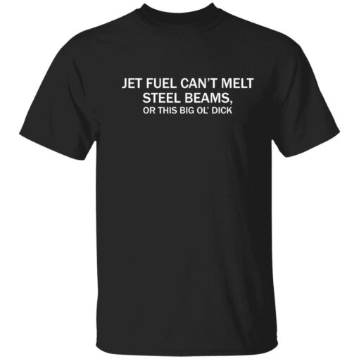 Endas jet fuel cant melt steel beams 1 1 Jet fuel can’t melt steel beams on this big ol'dick sweatshirt