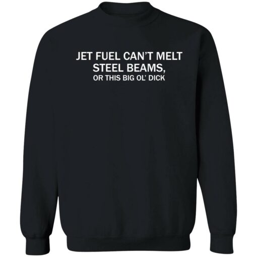 Endas jet fuel cant melt steel beams 3 1 Jet fuel can’t melt steel beams on this big ol'dick sweatshirt