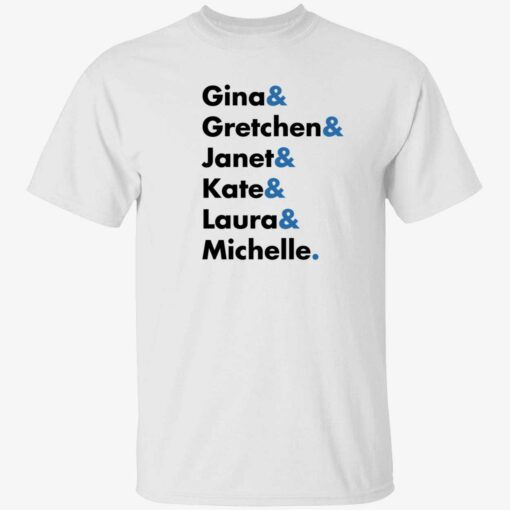 Endsa Gina Gretchen Janet Kate Laura Michelle shirt 1 1 Gretchen Janet Kate Laura Michelle shirt