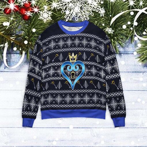 Keyblade Sora Kingdom Hearts mockup Keyblade Sora Kingdom Hearts Christmas sweater
