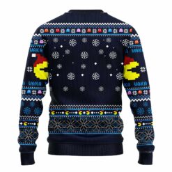 SweaterBack 39927a1b 6eba 4dbb 8432 7e507c533f42 Pacman ugly Christmas sweater