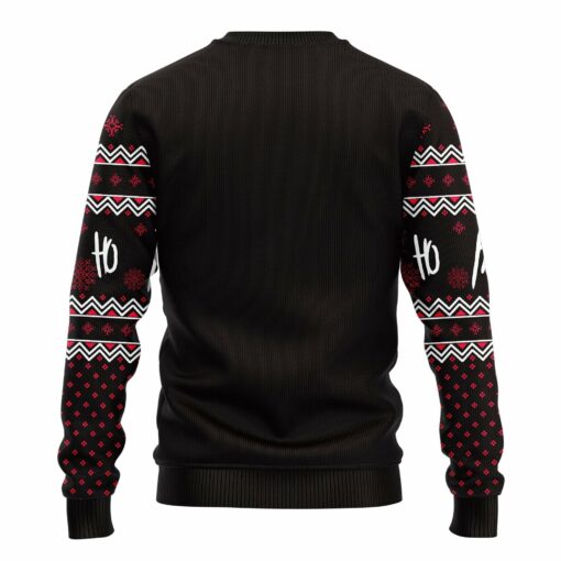 SweaterBack 813ee1a7 d4b9 4972 a731 150312de2658 Black Joker ugly Christmas sweater