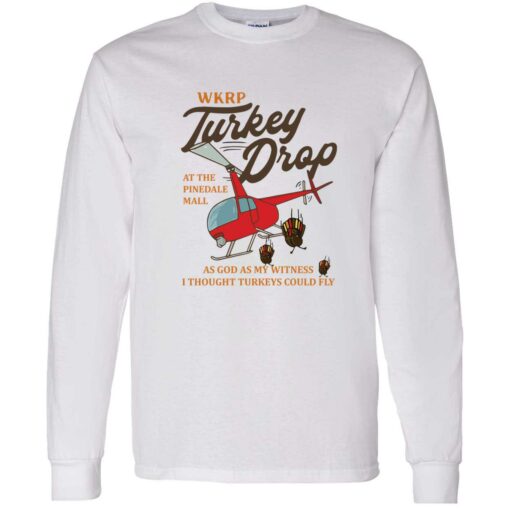 Up het Wkrp turkey drop at the pinedale mall 4 1 Wkrp turkey drop at the pinedale mall shirt