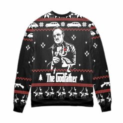 Vito Corleone The Godfather Ugly Christmas Sweater 2 Vito Corleone the godfather ugly Christmas sweater
