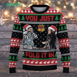 a 38 Karol G Christmas sweater
