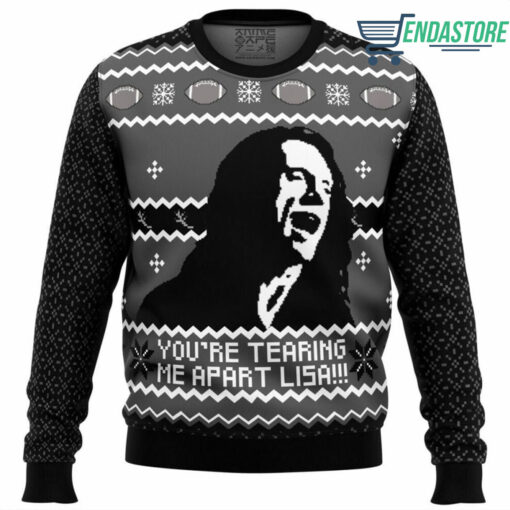 a 9 You're tearing me apart lisa Christmas sweater