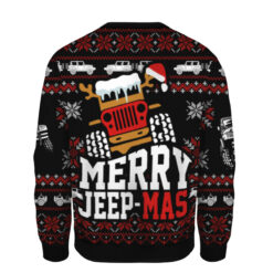 af5d0f97d731490934acbd9972cec4b0 AOPUSWT Colorful back Jeep Mas Christmas ugly Christmas sweater