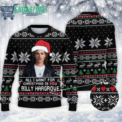 c 1 All i want for Christmas is Billy Hargrove Christmas sweater
