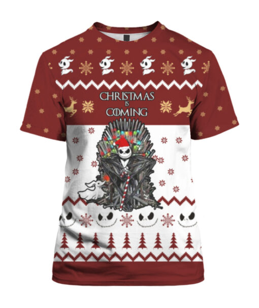 d0lum333smc4d00r3cq0kp605 APTS colorful front Jack Skellington Christmas is coming Christmas sweater