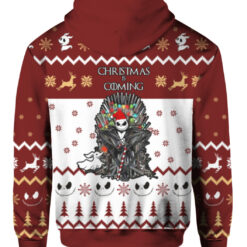 d0lum333smc4d00r3cq0kp605 FPAZHP colorful back Jack Skellington Christmas is coming Christmas sweater